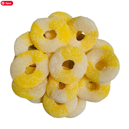 Jovy Pineapple Gummy Rings 5lb