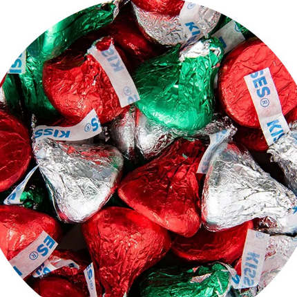 Hershey Christmas Kisses 25lbs Special Order