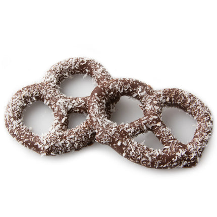 Asher Dark Gourmet Pretzel with Shredded Coconut 6lb