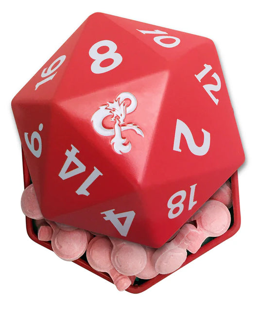 Dungeon & Dragons D20+1 Cherry Potion Tin 1.2oz 12ct