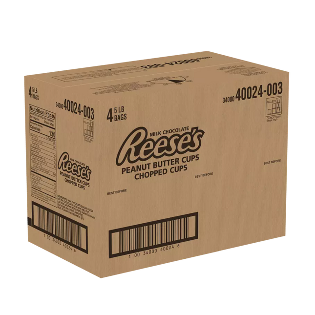 Hershey Reese Peanut Butter Cups Fine Grind Bulk 25lbs