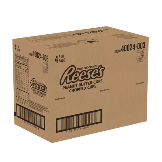Hershey Reese Peanut Butter Cups Fine Grind Bulk 25lbs