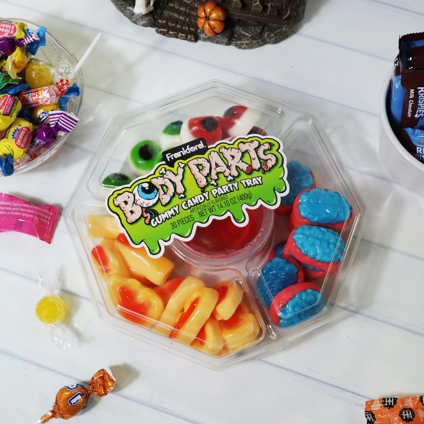 Frankford Body Parts Party Platter 10oz 6ct