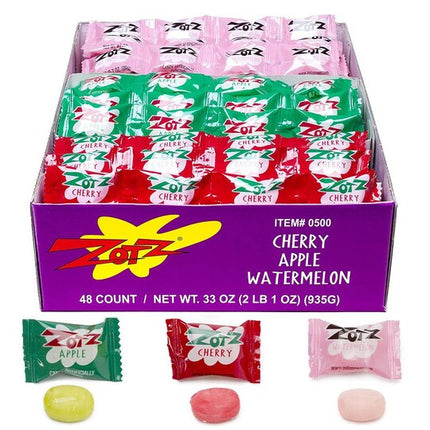 Zotz Cherry Apple Watermelon 48ct