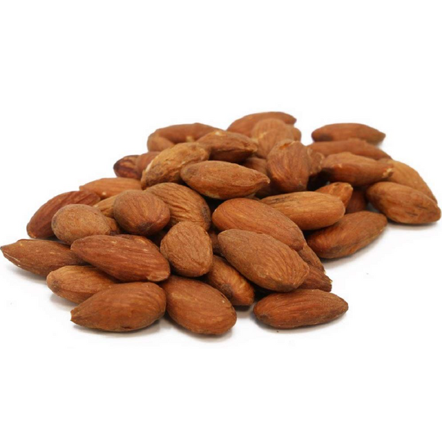 Roasted No Salt 20-22ct Shelled Almonds 25lb