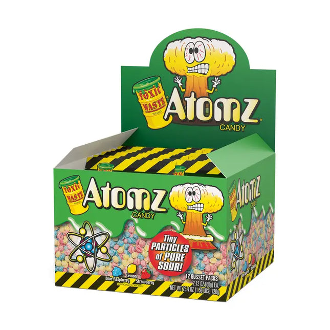 Toxic Waste Sour Atomz 2.12oz 12ct