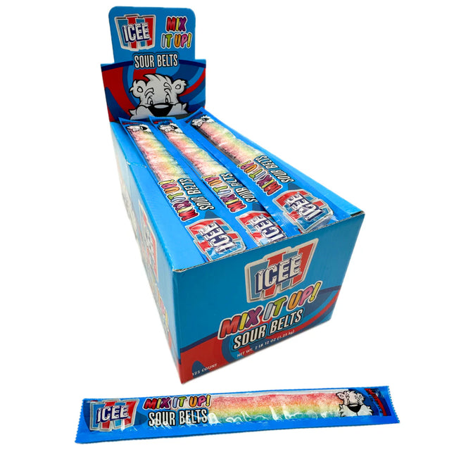 Icee Mix It Up Sour Belts .35oz 125ct