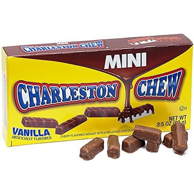 Tootsie Vanilla Charleston Mini Chew Theater 3.5oz 12ct