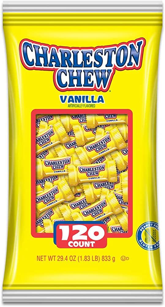 Tootsie Charleston Chew Vanilla Mini 120ct - Royal Wholesale