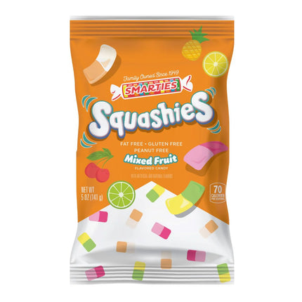 Smarties Mixed Fruit Squashies 5oz 12ct