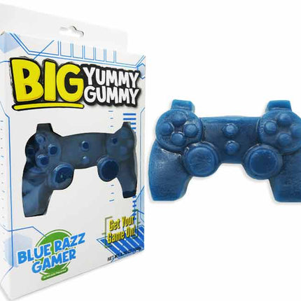 Foreign Candy Company Big Yummy Gummy Blue Razz Gamer 12ct