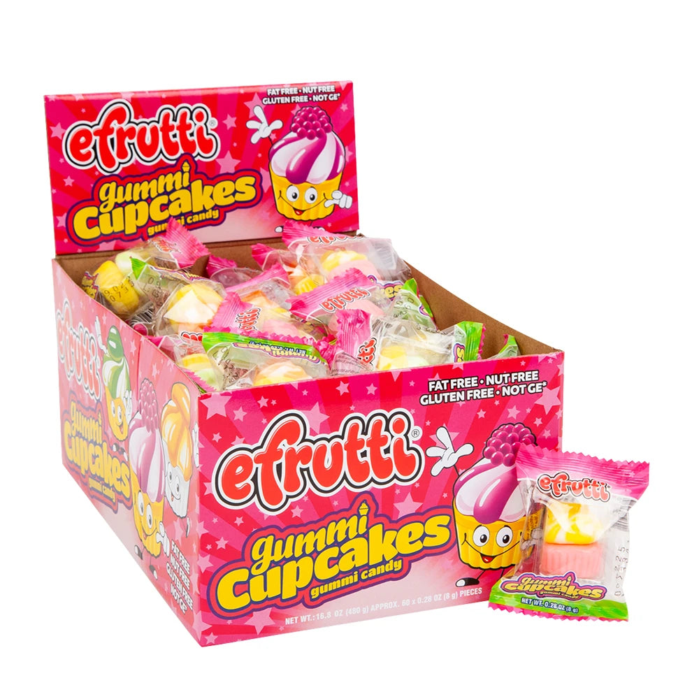 Efrutti Gummi Cupcakes