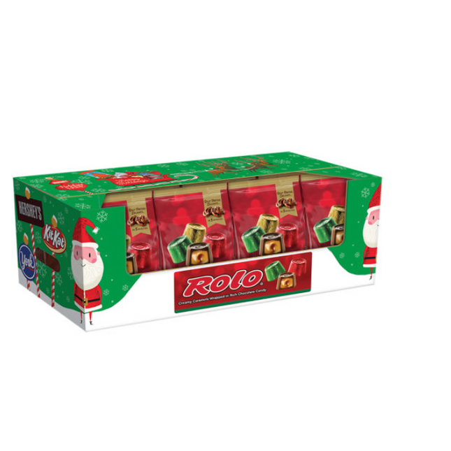 Hershey Christmas Rolo's 39.48oz 8ct Best By 11/25