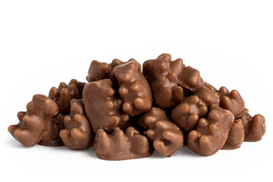 Koppers Milk Chocolate Covered Gummi Bear 8lb Tub