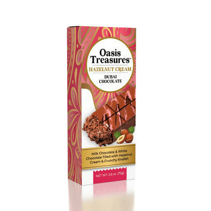 Oasis Treasures Hazelnut Cream Dubai Bar 24ct