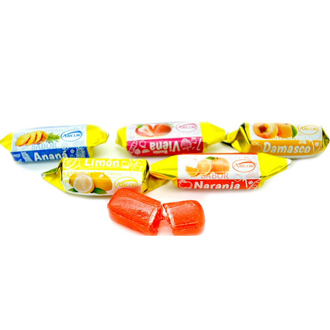 Arcor Vienna Fruit Filled Hard Candy 6lb