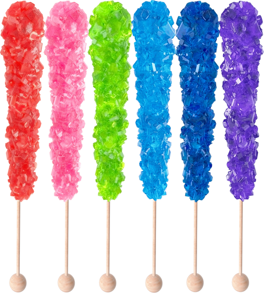 Roses Confection Assorted Crystal Sticks 120ct Unwrapped