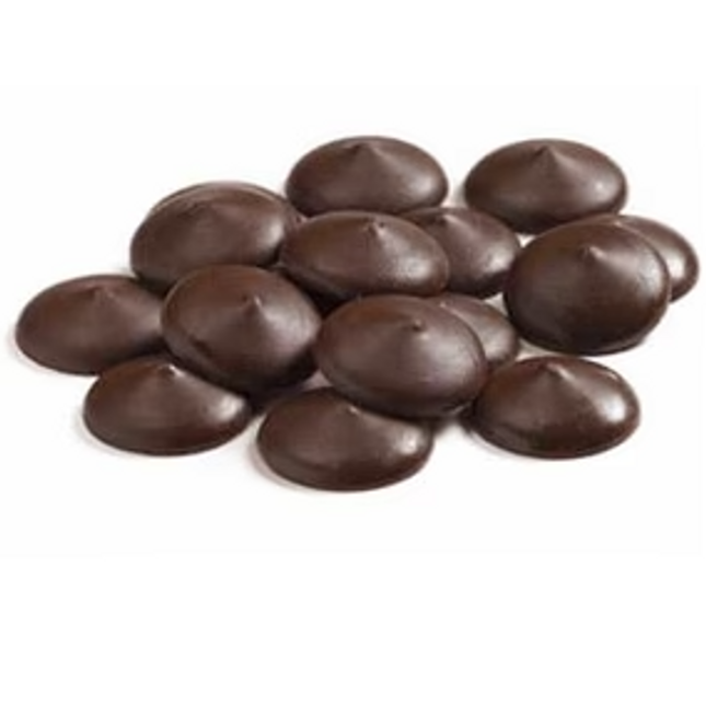 Blommer Morocco Dark Confectionery Coating Discs 40lb