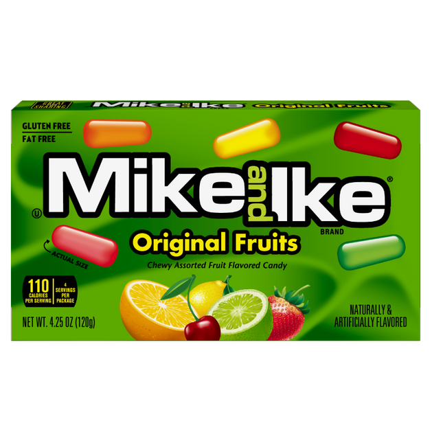 Mike & Ike Original 4.25oz Theater Box 12ct