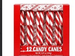 Sunny Island Candy Canes 12 count box