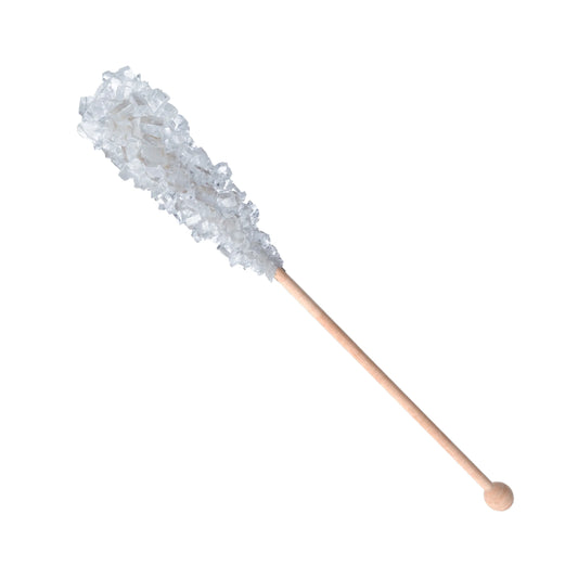 Roses Confection Swizzle Sticks White Unwrapped 72ct