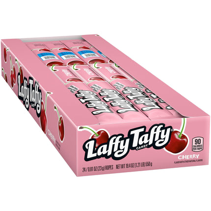 Laffy Taffy Cherry Rope 24ct - Royal Wholesale