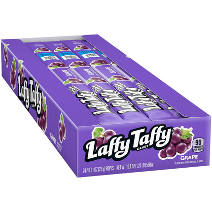 Laffy Taffy Grape Rope 24ct - Royal Wholesale