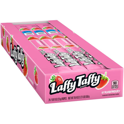Laffy Taffy Strawberry Rope 24ct - Royal Wholesale