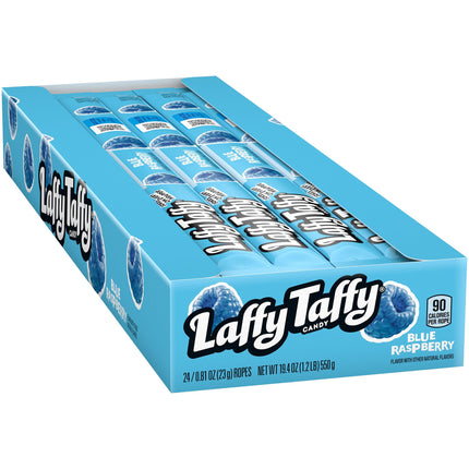 Laffy Taffy Wild Blue Raspberry Rope 24ct - Royal Wholesale