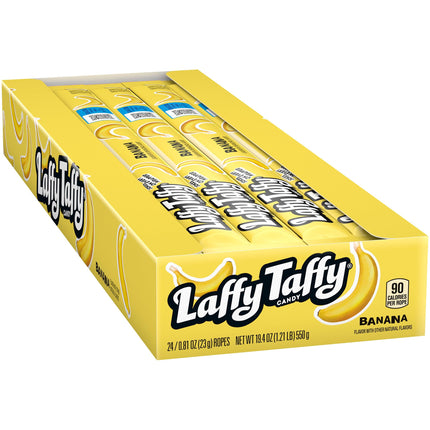Laffy Taffy Banana Rope 24ct - Royal Wholesale