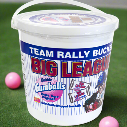 Big League Chew Team 80pc Bucket 12ct case