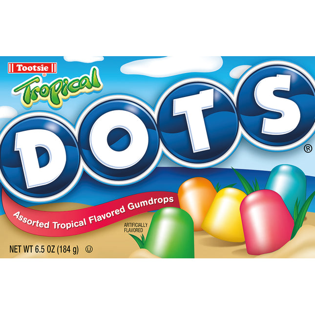 Tootsie Tropical Dots 6.5oz 12ct