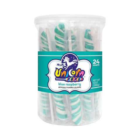 Adams & Brooks Mini Unicorn Pop Turquoise 24ct tub