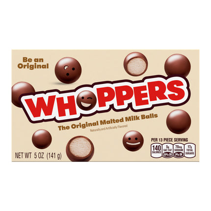 Hershey Whoppers Theater Box 5oz 12ct