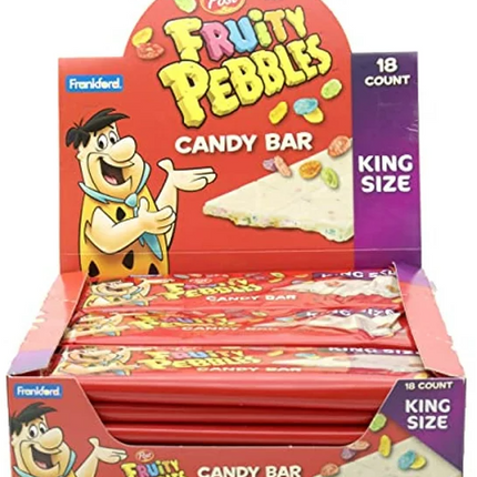 Frankford Fruity Pebbles White Chocolate Bar 18ct