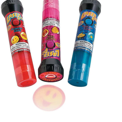 Kidsmania Laser Pop Projector Candy Lollipop 12ct