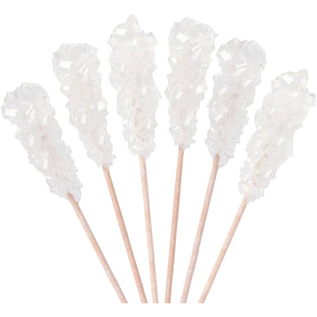 Roses Confection Swizzle Sticks White Wrapped 72ct