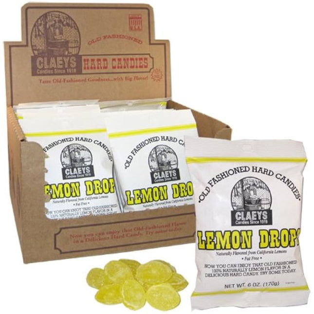 Claeys Keg Refills Lemon 6oz 24ct case