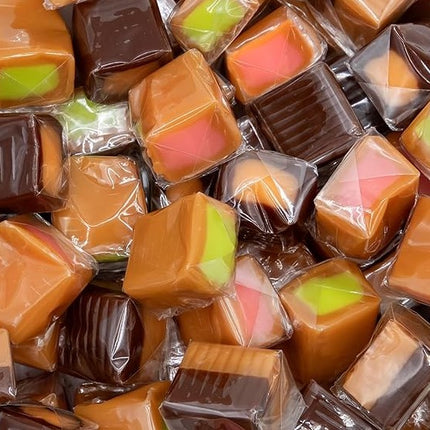 Vanilla Caramels Assorted Filled Wrapped 5lb