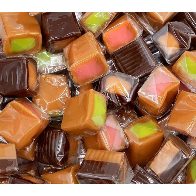 Vanilla Caramels Assorted Filled Wrapped 5lb