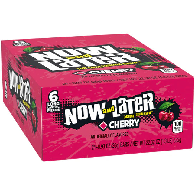 Now and Later Cherry 24 Ct