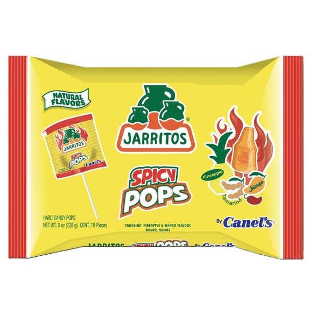 Jarritos Lollipops Spicy 8oz (19 pops) 12ct Case