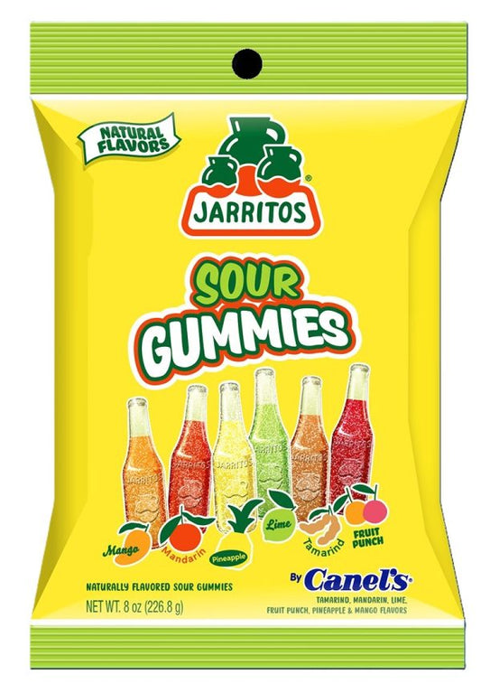 Jarritos Gummies Sour 8oz 12ct case