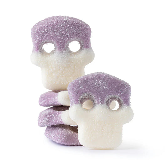 Swedish Style Sour Grape Skulls 5lb tub