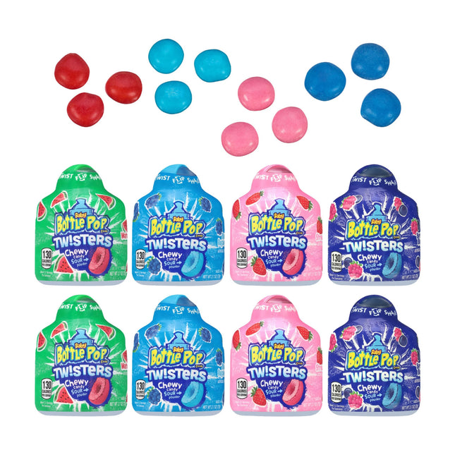 The Bazooka Company Baby Bottle Pop Twisters 8ct