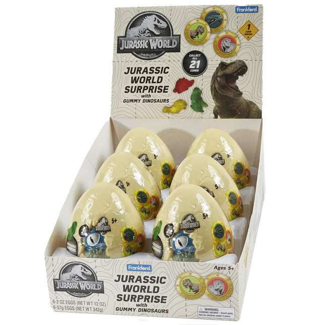 Frankford Jurassic World Surprise Egg 6ct