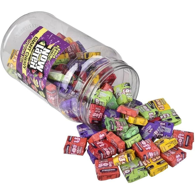 Now & Later Jars Giant Soft Assorted 120ct 38oz