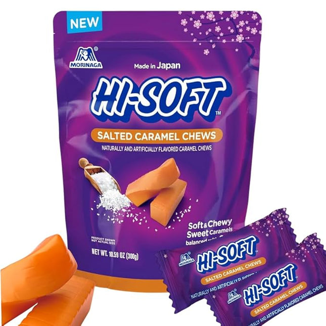 Hi-Soft Peg Bag Salted Caramel 3oz 6ct