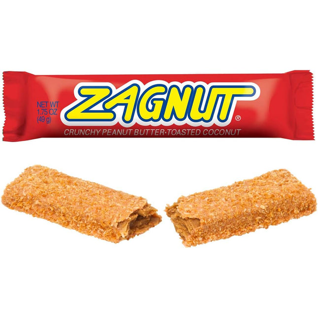 Hershey Zagnut Candy Bar 1.51oz 18ct