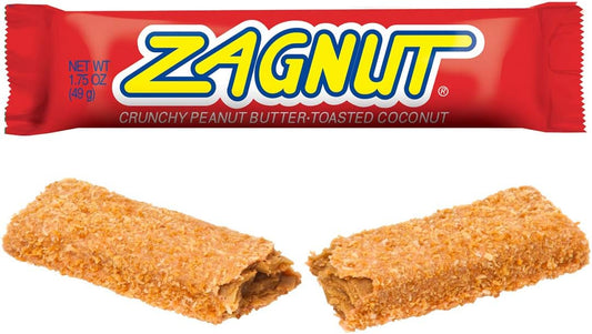 Hershey Zagnut Candy Bar 1.51oz 18ct